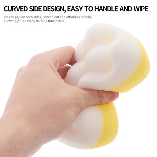 4pcs Bath Sponge Brushes Cleaning Loofah Sponge Bathing Sponge
