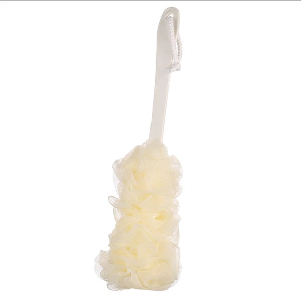Long Handle Bath Brush Back Scrubber for Shower Loofah Sponge Body Back Brush