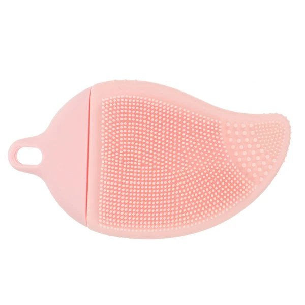 Facial Cleansing Massage Brush Man Child Bath Bristles Suitable Silicone Loofah