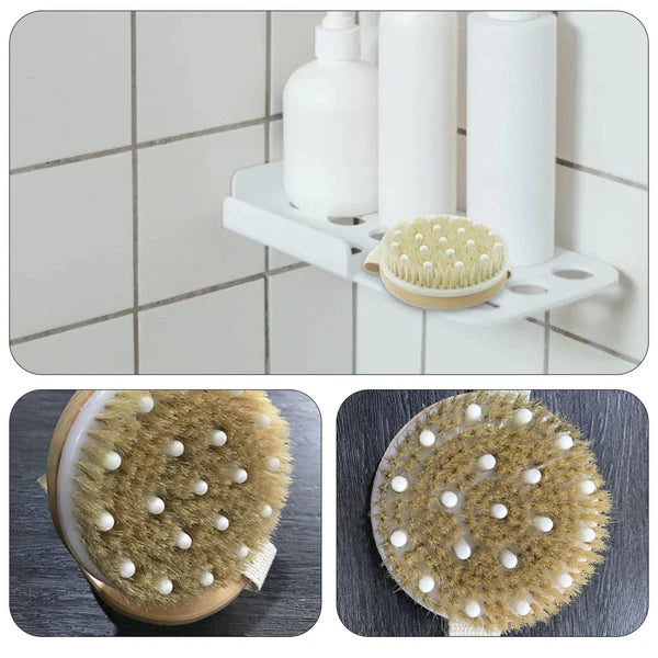 Bath Brush Back Exfoliator Shower Scrubber Bathing Tool Unisex Body