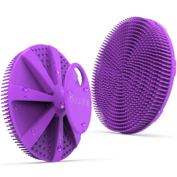 Silicone Body Scrubber Shower Bath Brush, More Hygienic than Traditional Loofah,