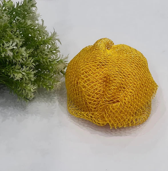 Authentic African Exfoliating Net Sponge- Ethically Sourced from Nigeria