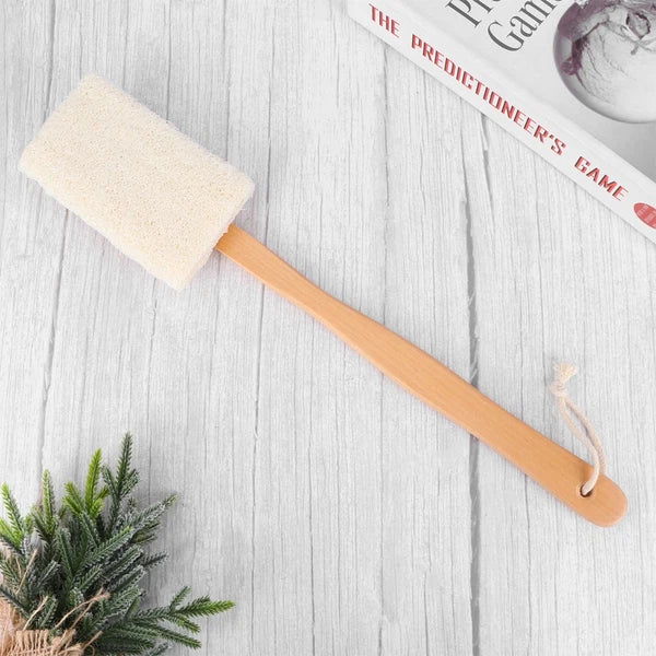 Bath Sponge Brush Loofah Man Shower Scrubber for Body Natural Back Exfoliating