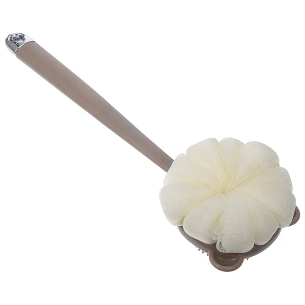 Long Handled Bath Brush for Shower Dual Sided Body Scrubber for Easy Use