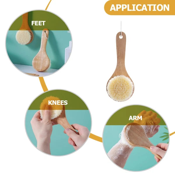Dry Skin Body Brush Body Scrubber Brush Body Bath Brush Body Brushing Tool