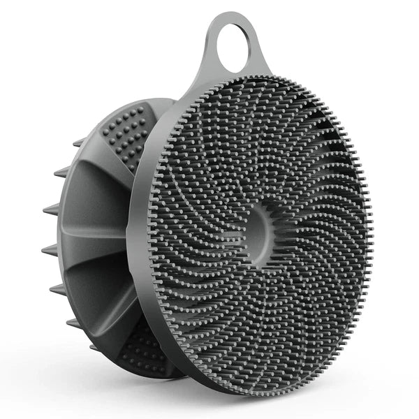 Silicone Body Scrubber Shower Bath Brush, More Hygienic than Traditional Loofah,