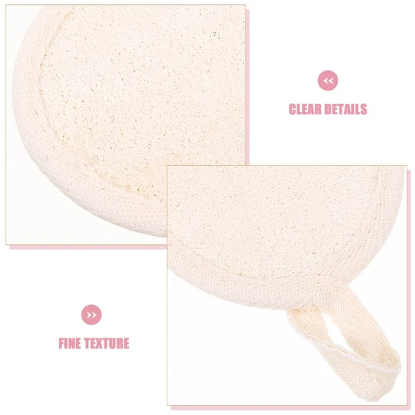 Exfoliating Loofah Shower Brush Bath Scrubber for Soft Skin Care Routine
