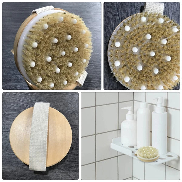 Bath Brush Back Exfoliator Shower Scrubber Bathing Tool Unisex Body