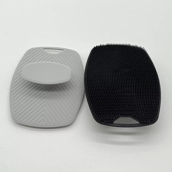 Silicone Body Shower Brush Scrubbers Flat Shower Brush Gentle Exfoliat UK