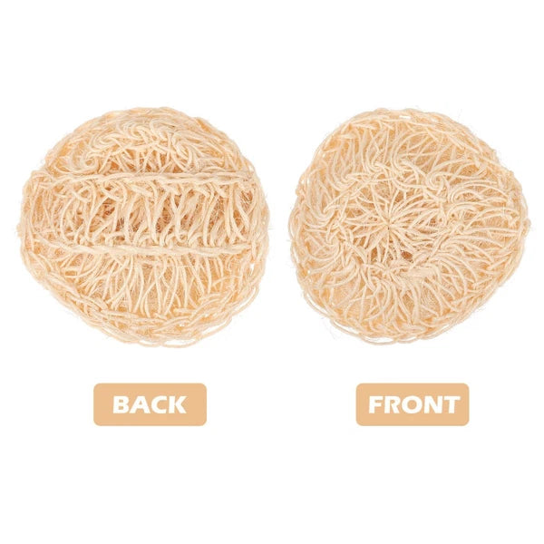 2 Pcs Sisal Bath Brush Man Mother Bathing Balls Shower Body Scrubber